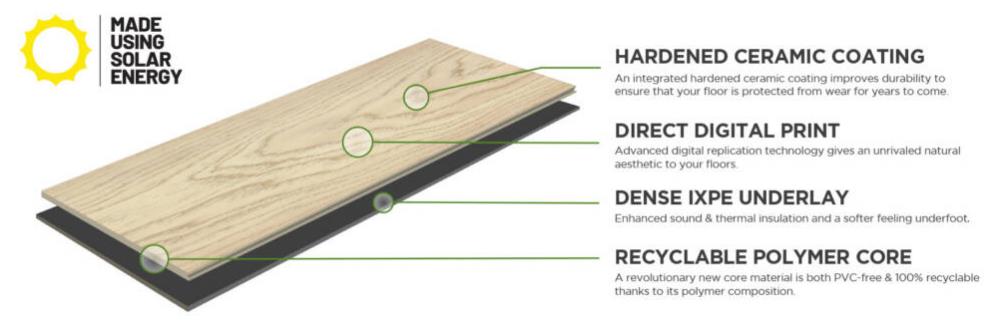 Eva Last Tier Element PVC Free SPC Flooring