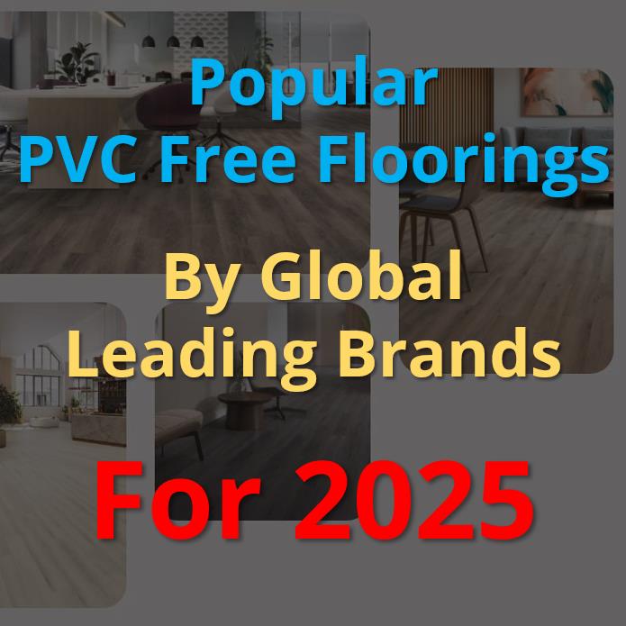 Popular PVC Free Flooring Products by Global Brands for 2025